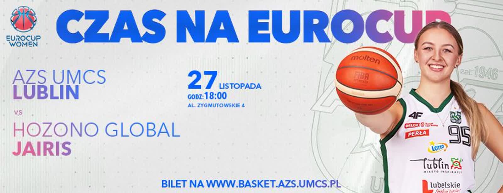 Lublinianki zagrają z hiszpańskim zespołem. Mecz Pucharu Europy w hali MOSiR