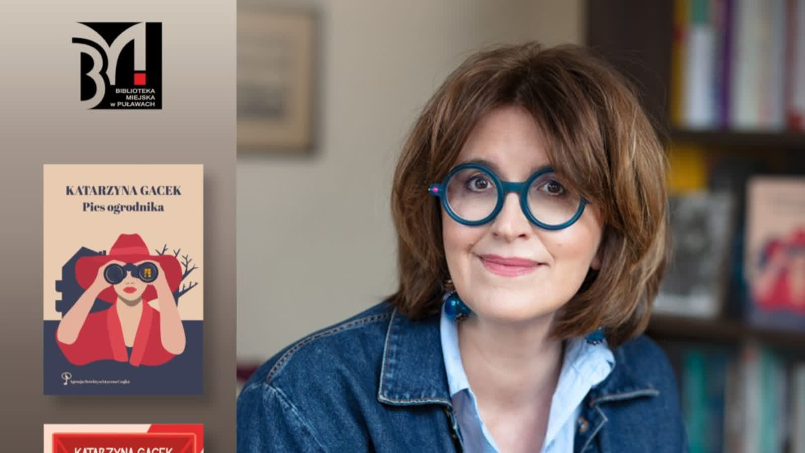 Wszechstronna pisarka. Katarzyna Gacek w Puławach