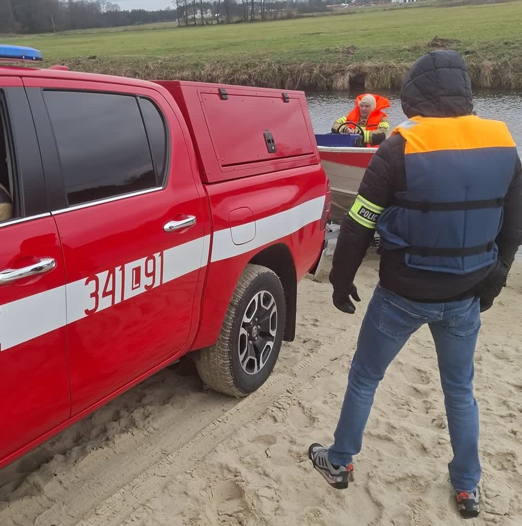 Tragiczny finał poszukiwań. Ciało 50-latka odnalezione w rzece