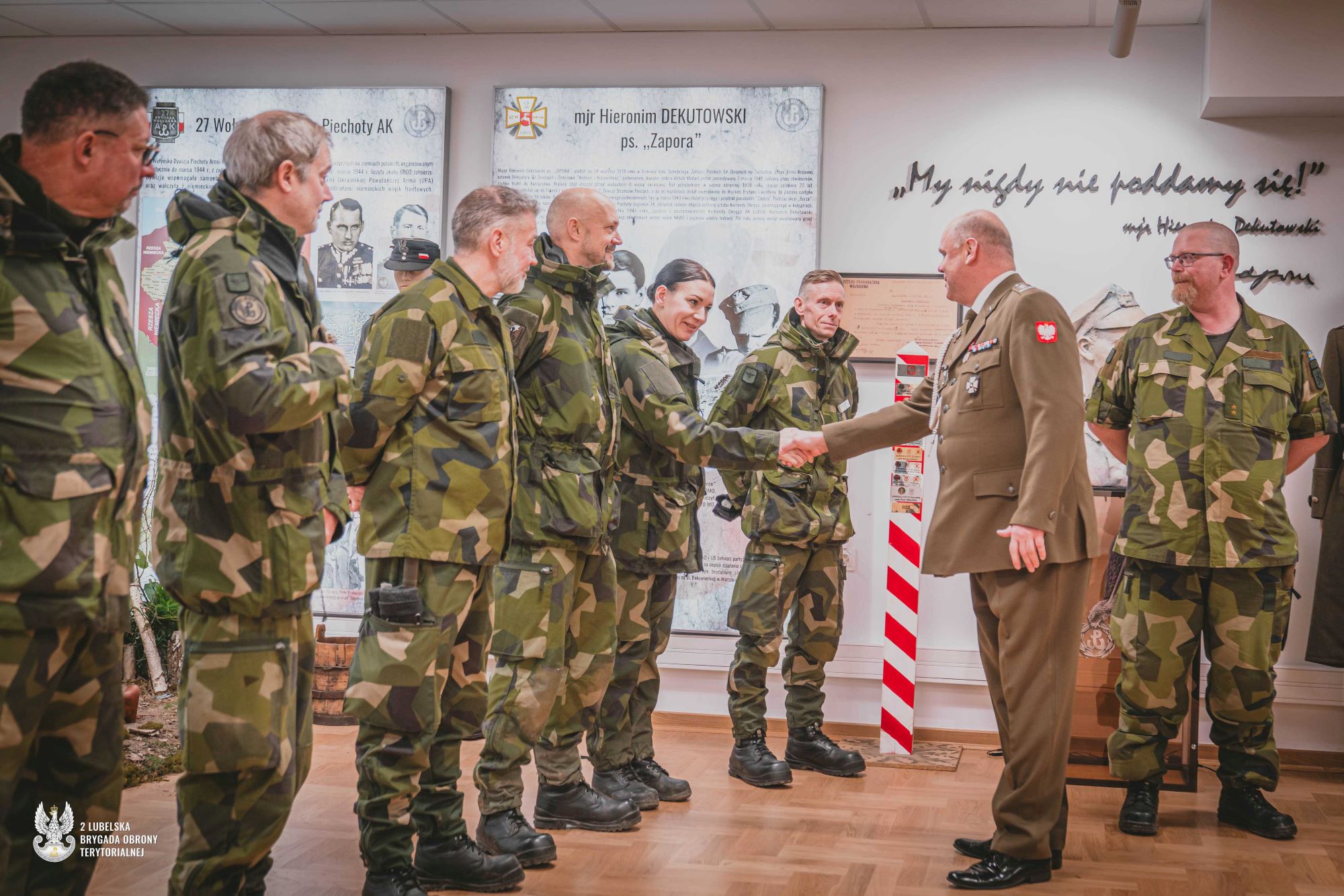 Lubelscy terytorialsi współpracują z żołnierzami ze Szwedzkiej Gwardii Krajowej