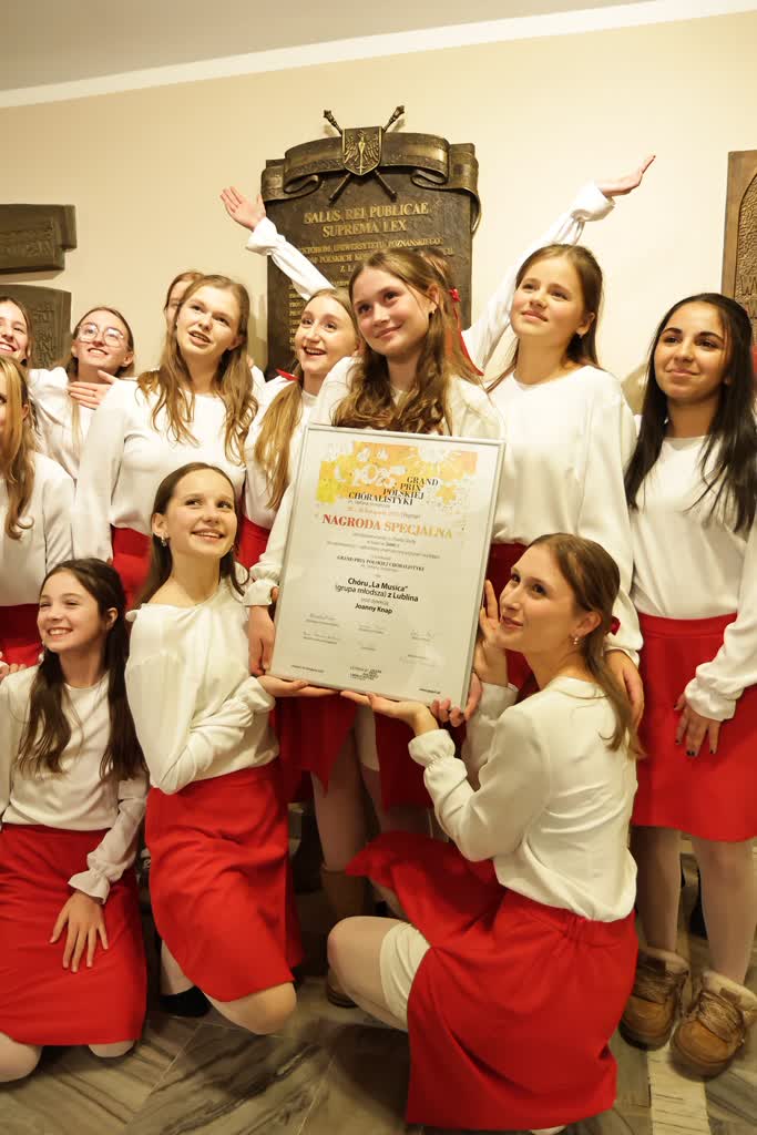 Wyróżnienie dla lubelskiego chóru na elitarnym konkursie w Poznaniu