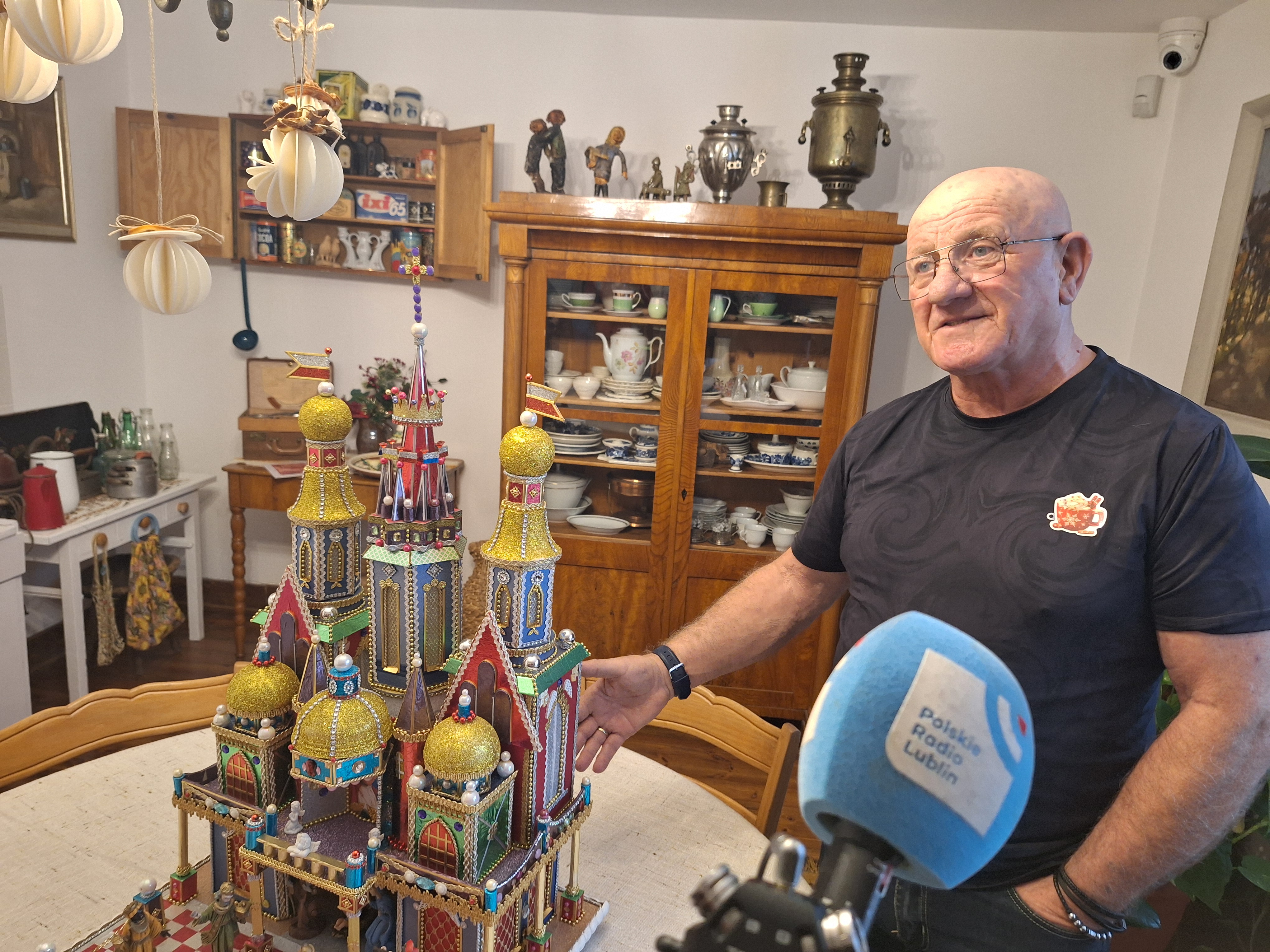 Boże Narodzenie i smok wawelski. Krakowskie szopki w Kazimierzu Dolnym [ZDJĘCIA]