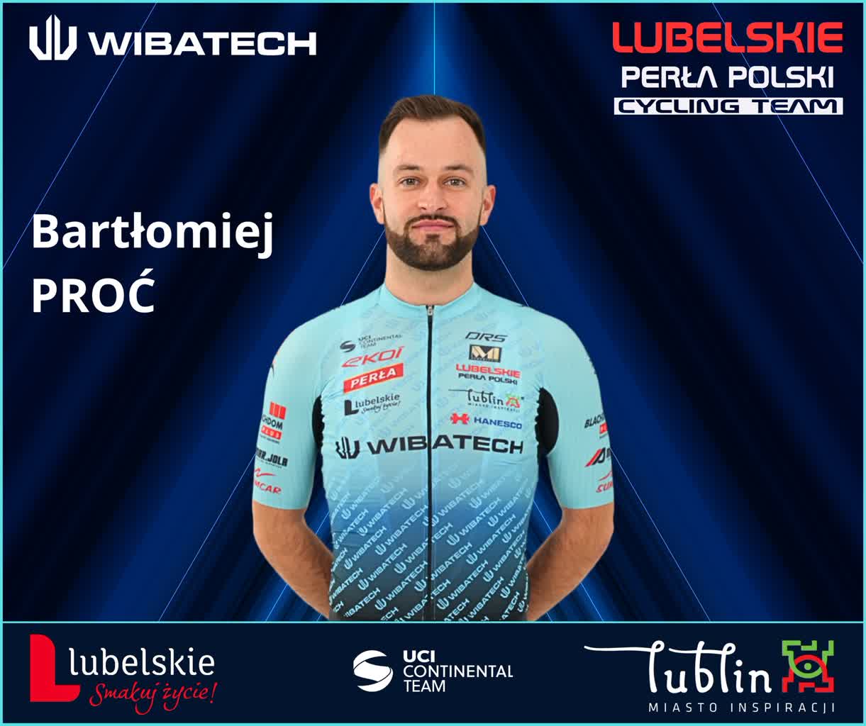 „Jestem bardzo zmotywowany”. Czołowy sprinter wspiera Lubelskie