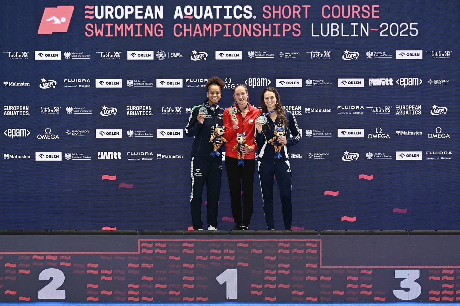 Złoto na zakończenie mistrzostw Europy. Lublin kibicował pływakom