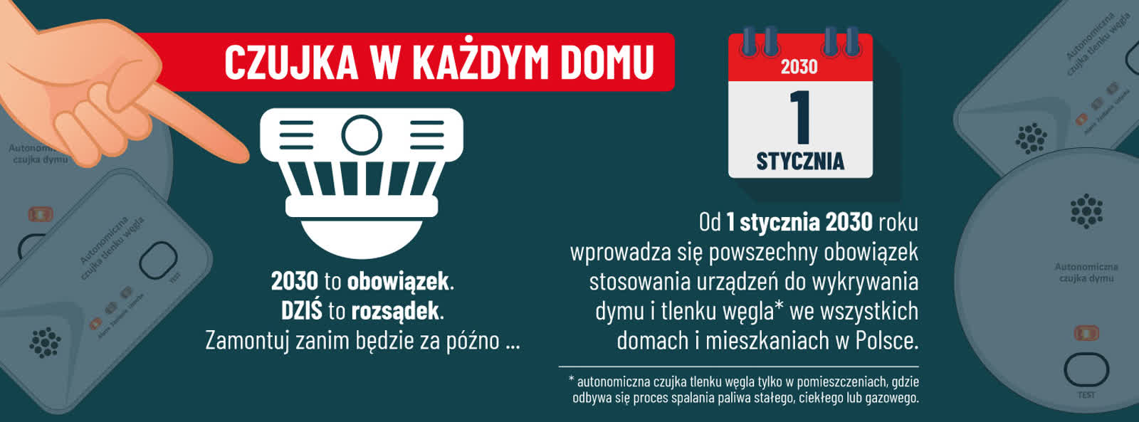 Śmiertelne pożary najczęściej wybuchają nocą. Straż pożarna przypomina o czujkach i przeglądach