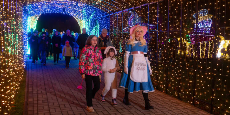 Zaczarowany ogród i Alicja z Krainy Czarów. Lumina Park w świątecznej odsłonie 1 EAttachments92224848b4383660da7c72a0b689064b78aef44 xl