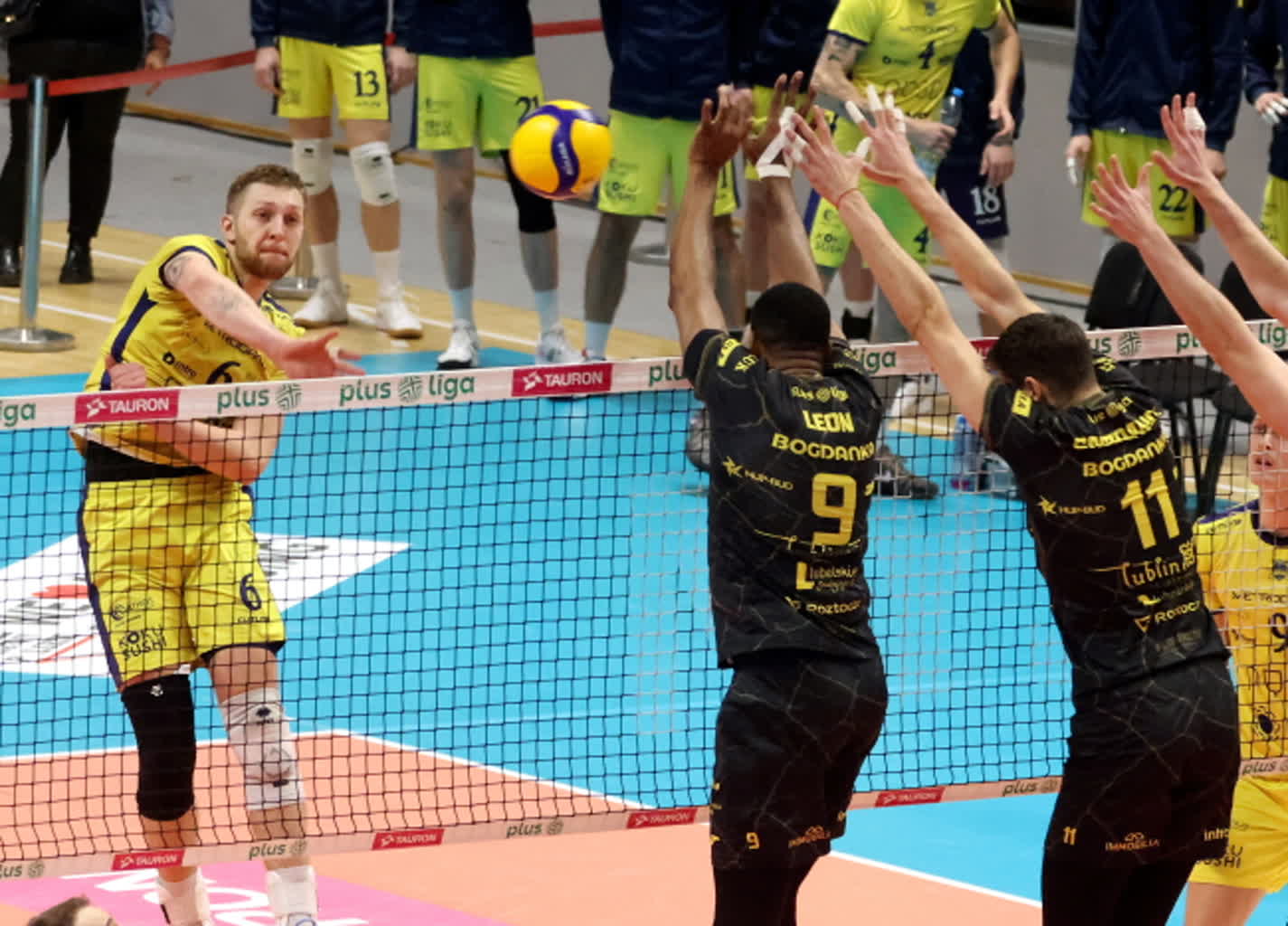 Puchar Polski: siatkarze Bogdanki LUK Lublin z awansem do półfinału