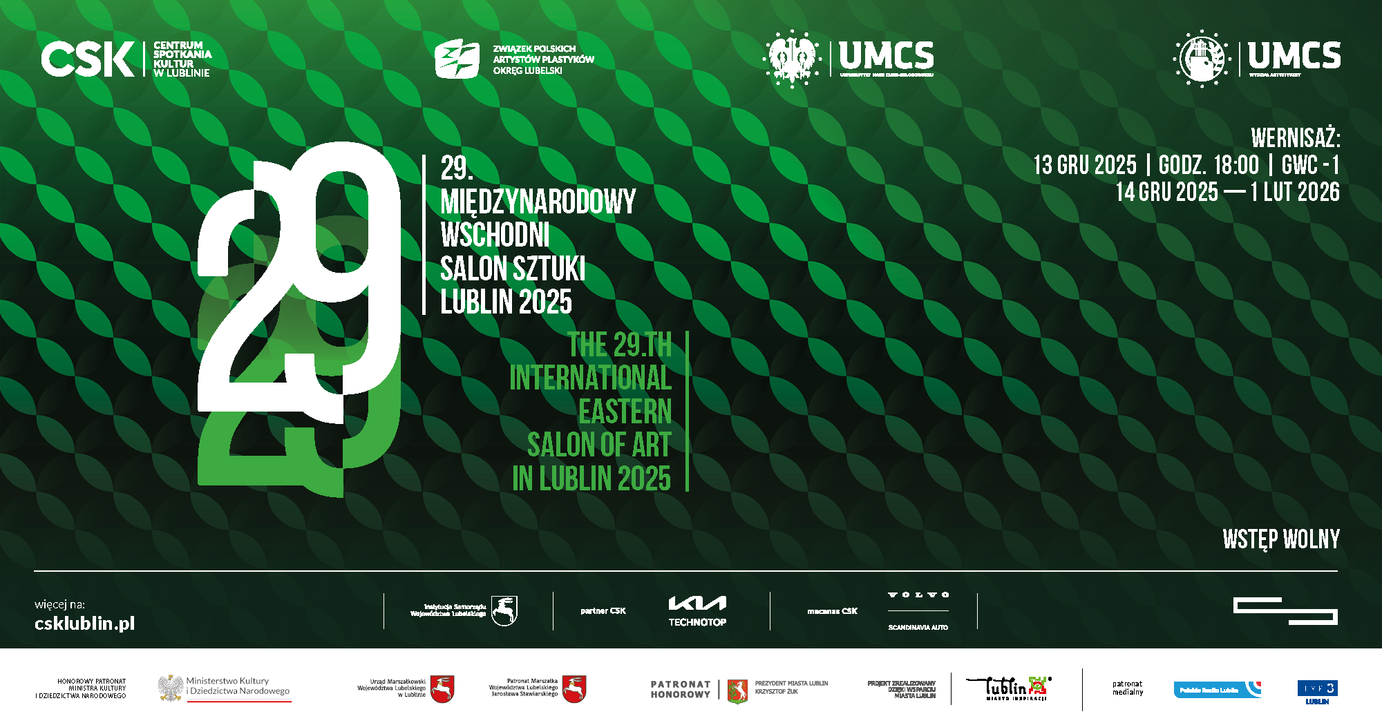 29. Międzynarodowy Wschodni Salon Sztuki Lublin 2025 7 Wschodni 2025 CSK formatki 4