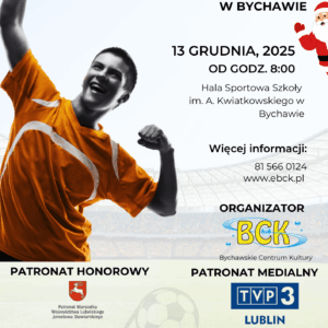 Jubileuszowy X Charytatywny Turniej Piłki Halowej w Bychawie! 155 plakat2