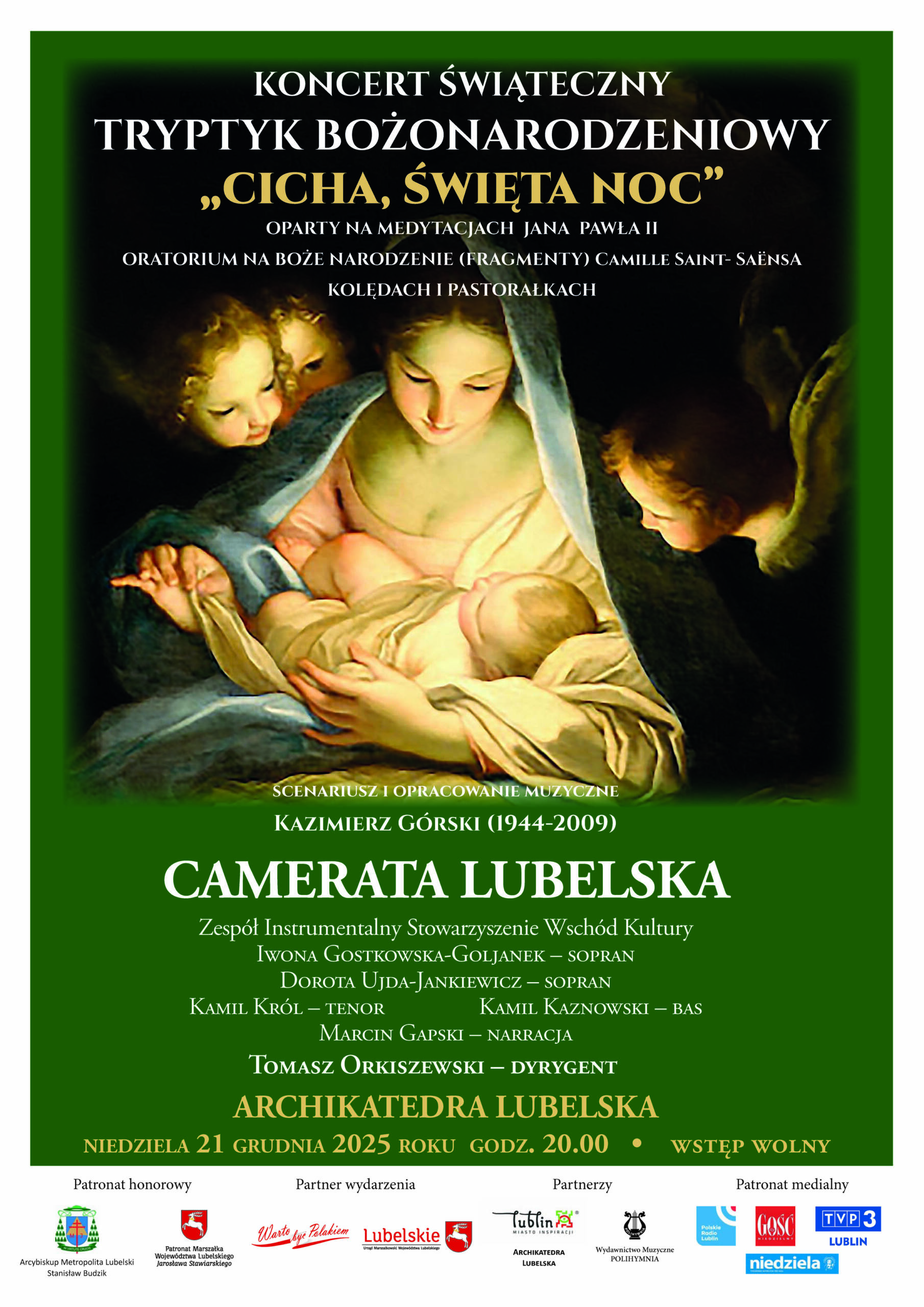 TRYPTYK BOŻONARODZENIOWY „CICHA, ŚWIĘTA NOC” 7 tryptyk2025 PLAKAT druk scaled