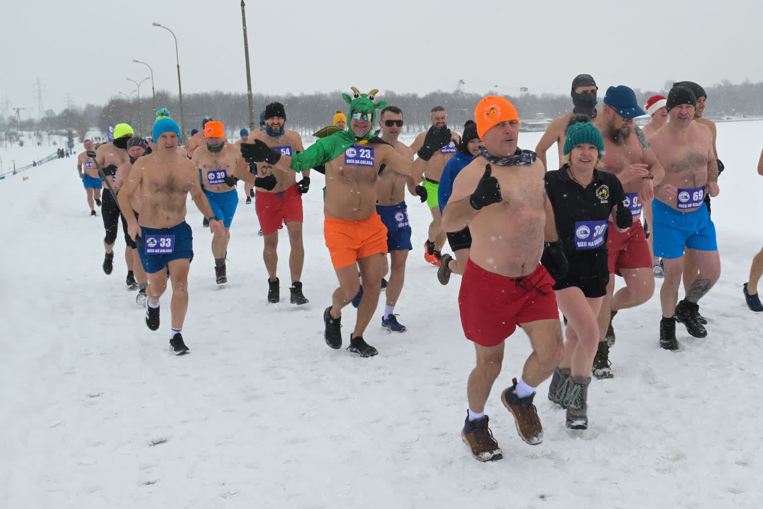 „Bieg na Golasa” nad Zalewem Zemborzyckim