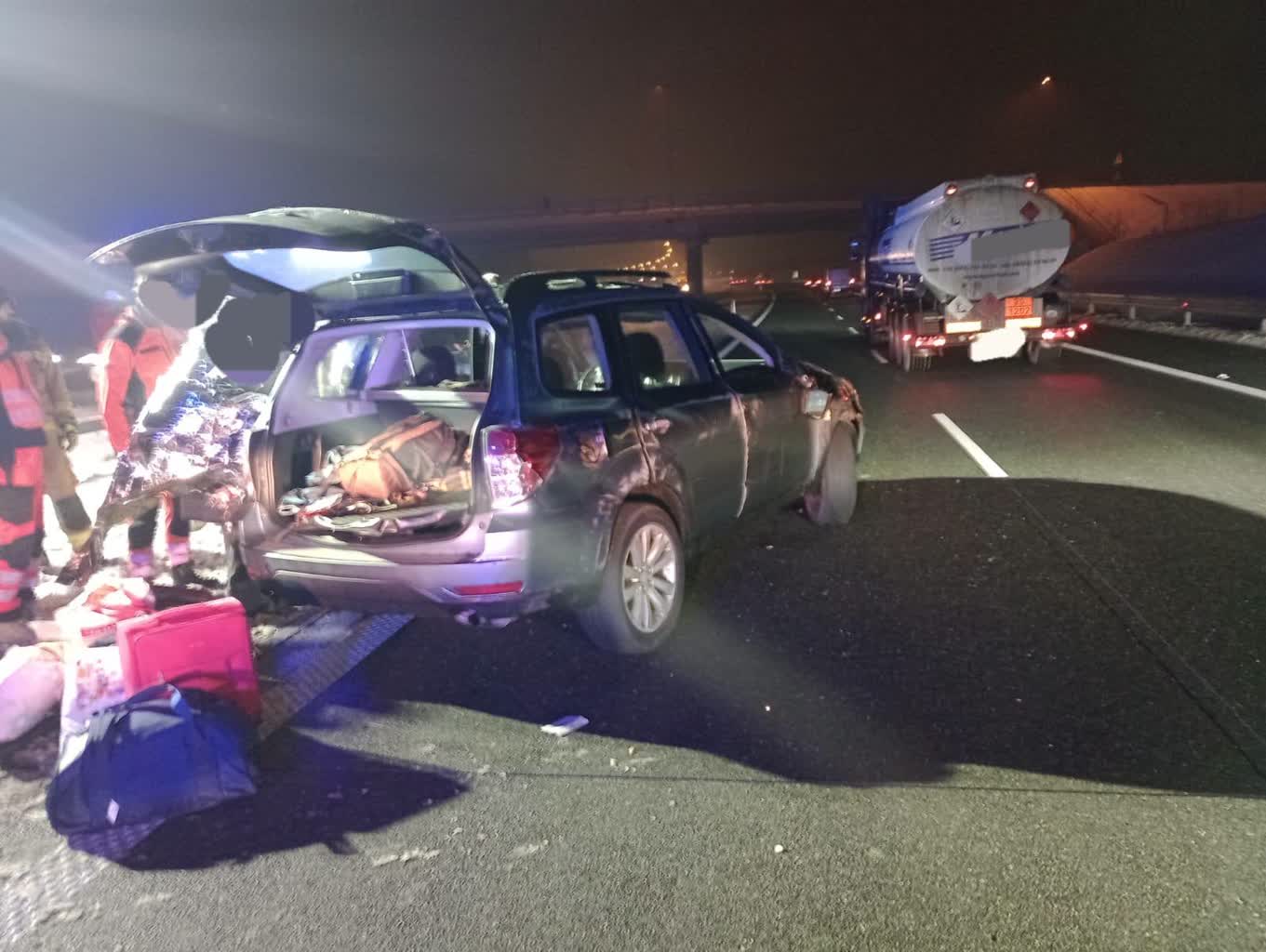 Wypadek w powiecie ryckim. 5 osób rannych [ZDJĘCIA]