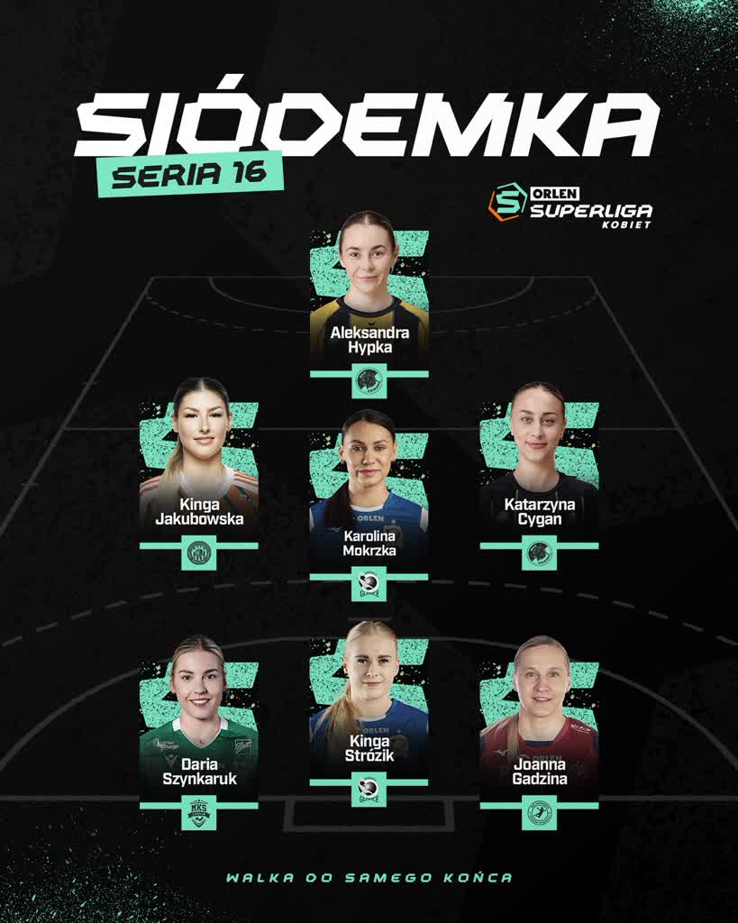 Daria Szynkaruk w siódemce kolejki Orlen Superligi 2 622374015_889985933753737_5613028638932528860_n.jpg