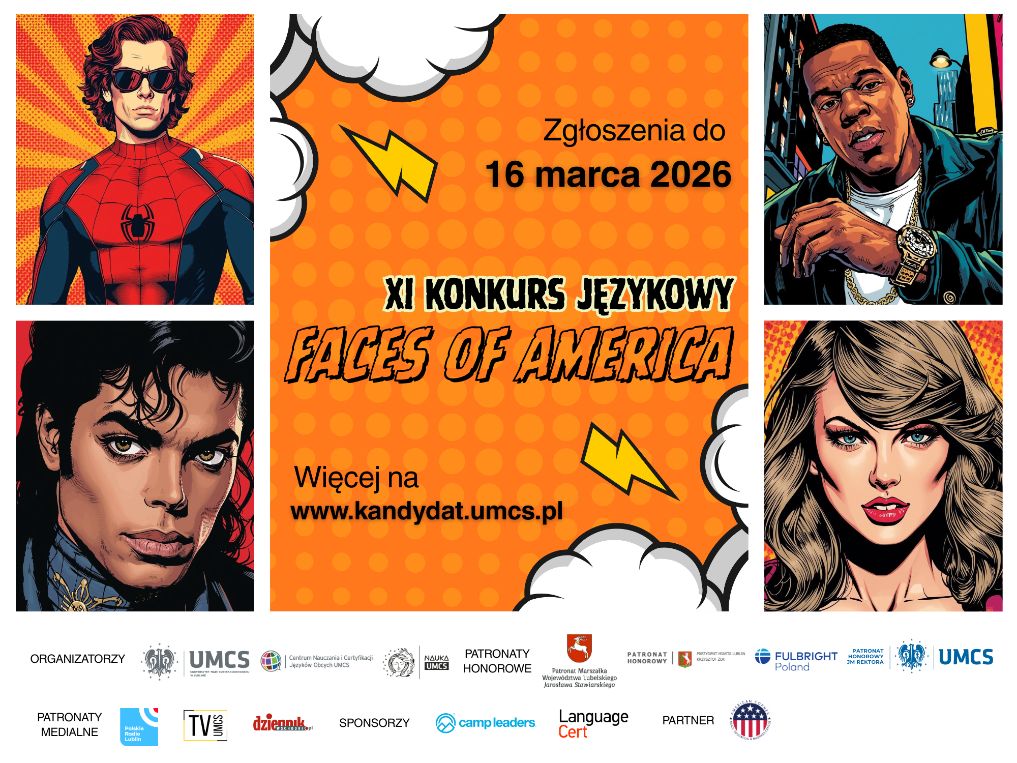 Kafelek Faces of America 2026