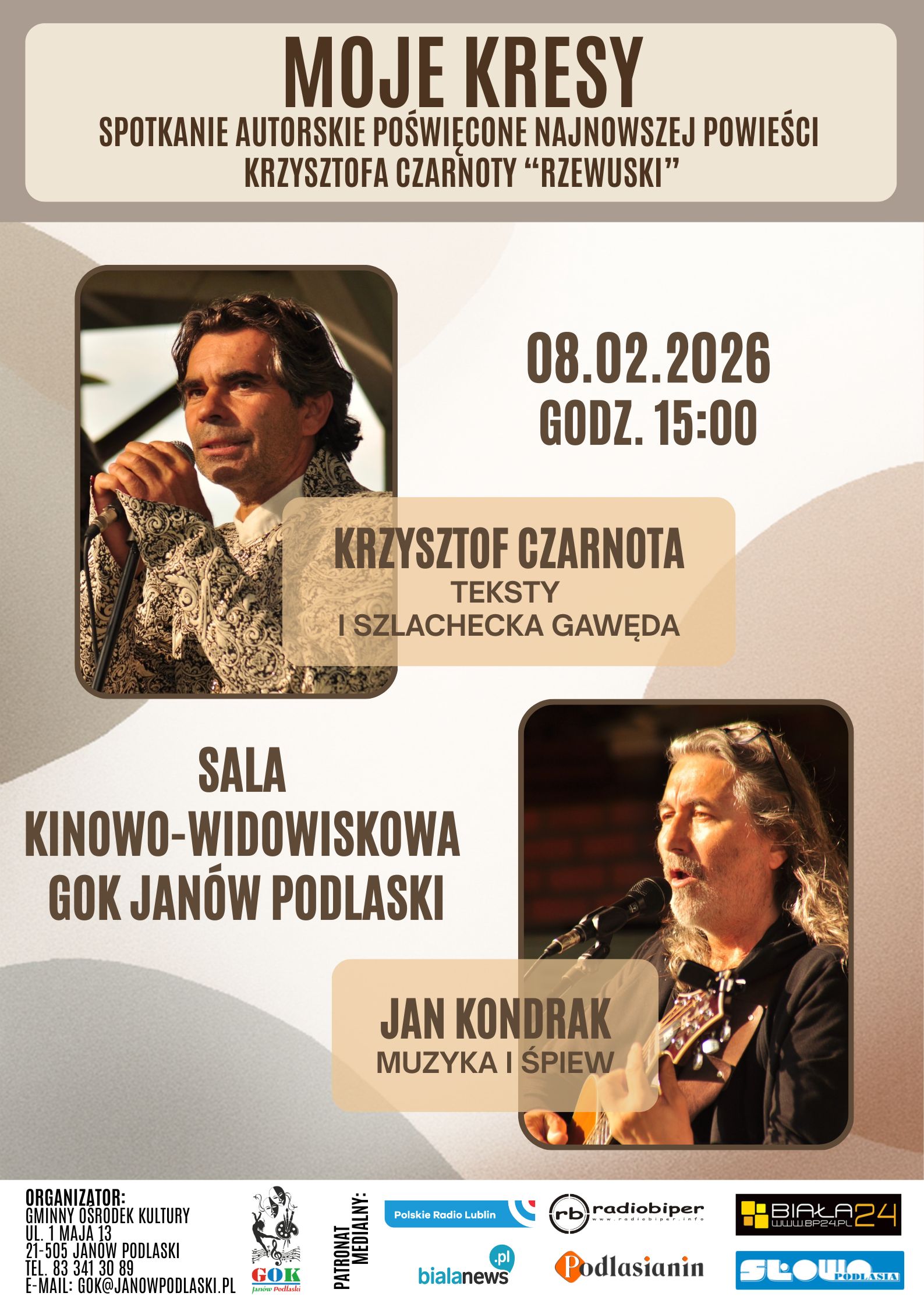 Moje Kresy - Spotkanie autorskie poświęcone najnowszej powieści Krzysztofa Czarnoty "Rzewuski" 7 Moje Kresy