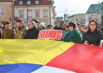 Czwarta rocznica napaści Rosji na Ukrainę. Obchody w Lublinie 2 EAttachments77551734126c18a9b0f9771b8fa45c90a6c7d78