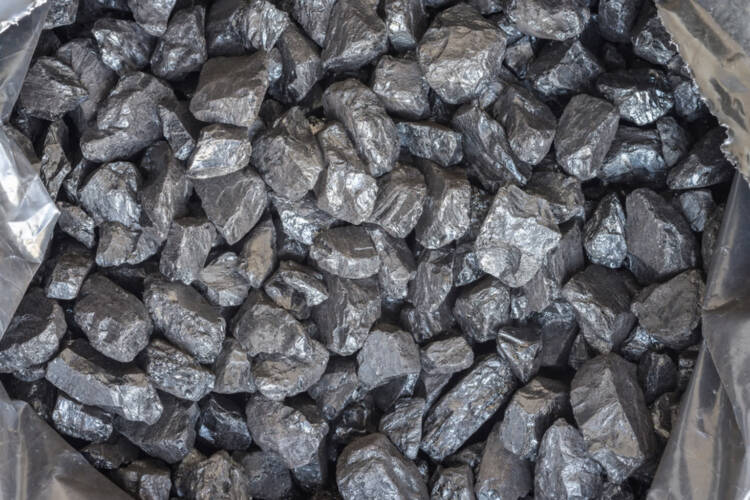 Ekogroszek w worku foliowym