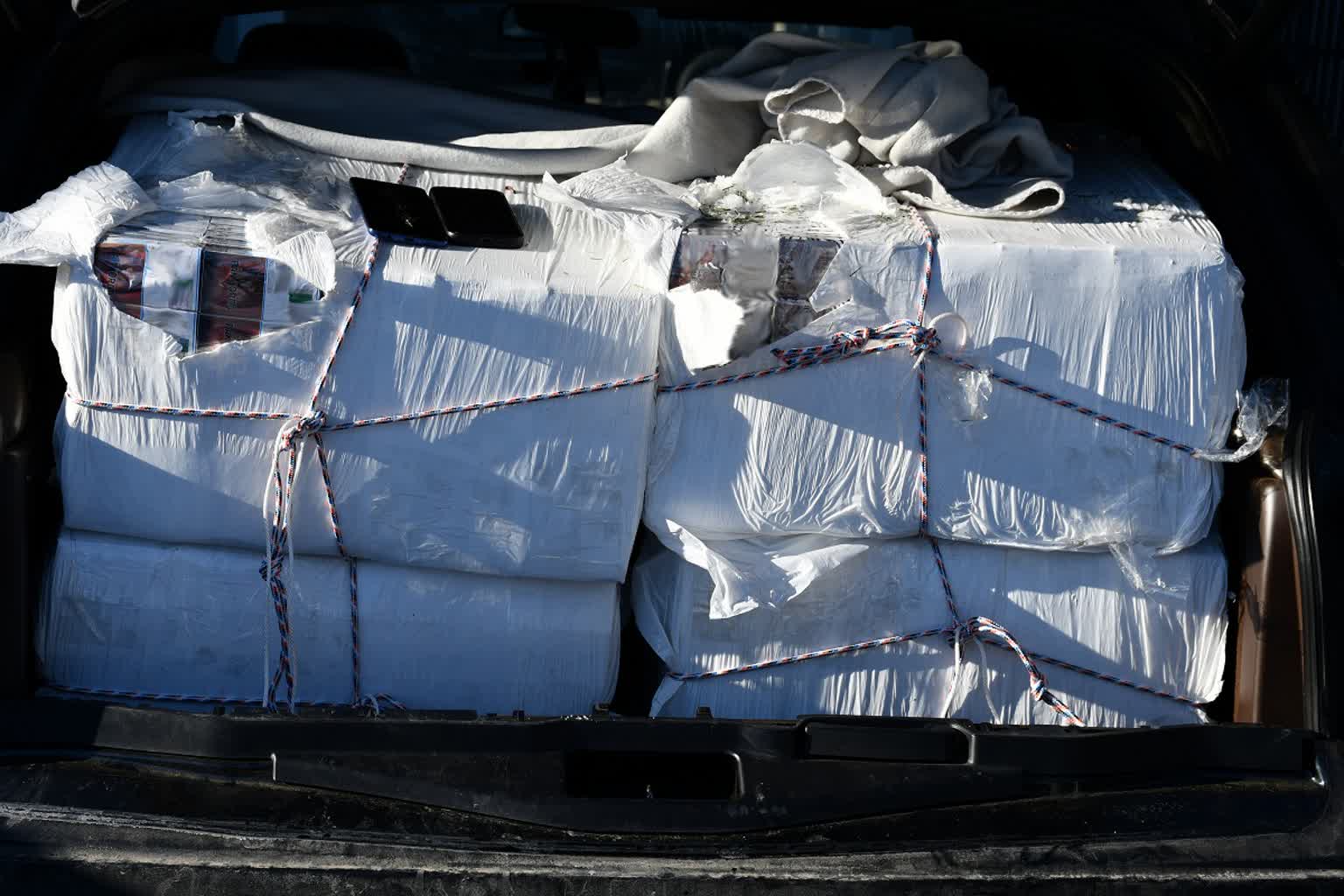 Balonami z Białorusi. Przemytnicy papierosów zatrzymani [ZDJĘCIA]