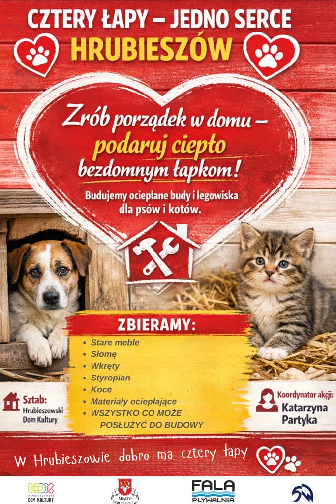 Mieszkańcy pomagają, osadzeni budują. Akcja dla bezdomnych zwierząt w Hrubieszowie 2 632076685_1522756943066492_2776086311042753269_n.jpg