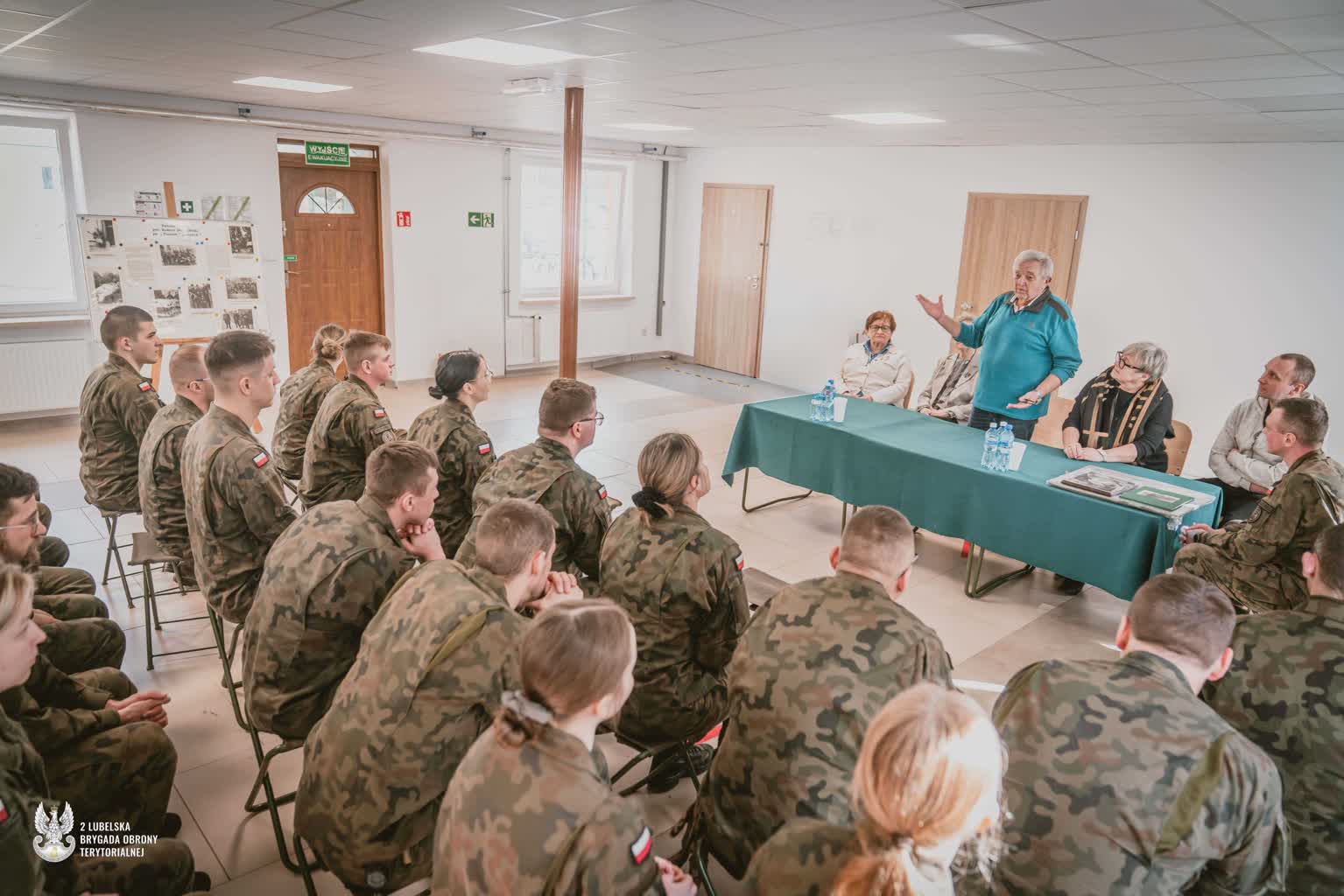 Pamiątki po „Florianie” trafiły do żołnierzy 23 Batalionu w Bezwoli 2 23blp Patron_1.jpg