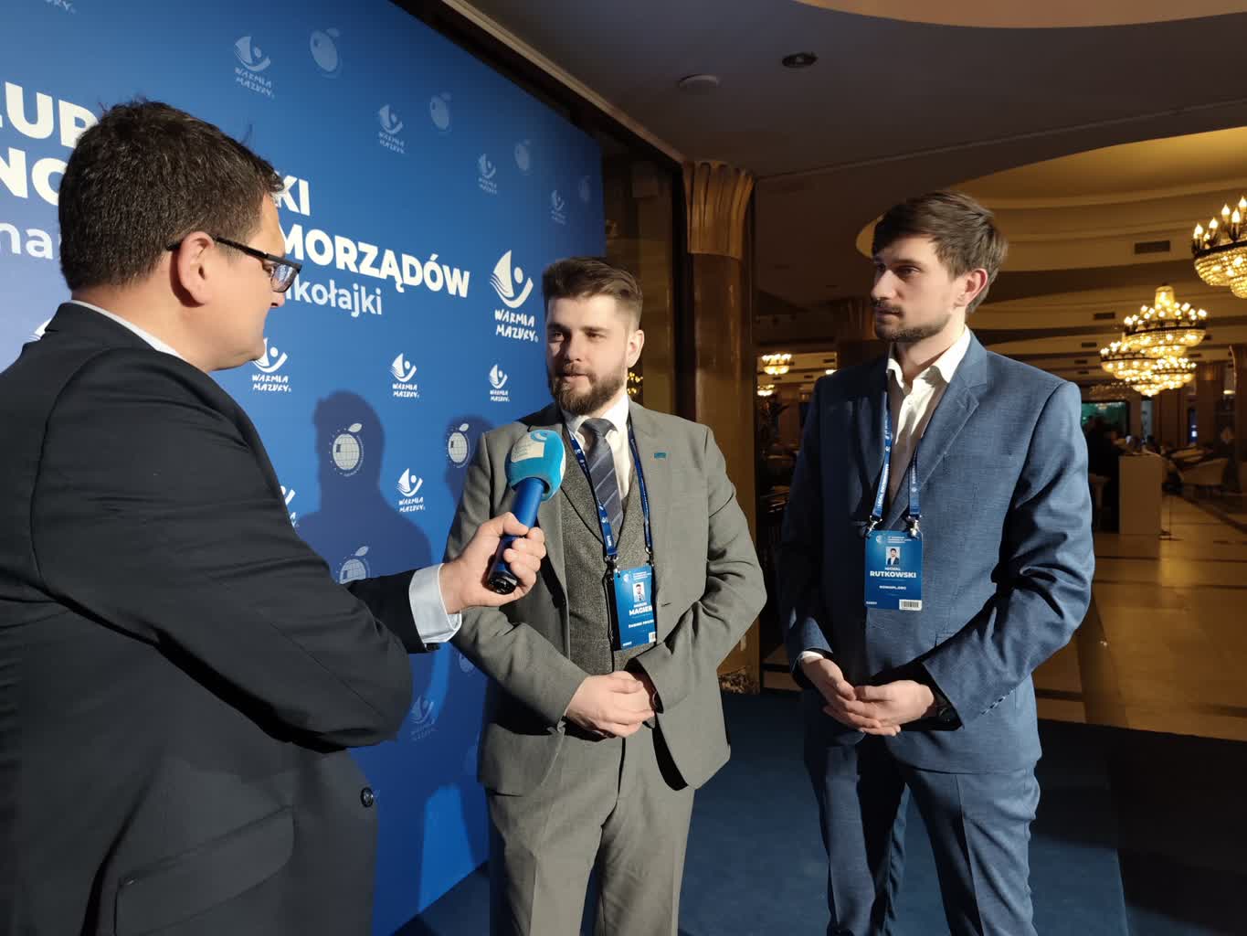 Środek Tygodnia - Jakie wyzwania stoją przed samorządami? 3 Marcin Magier Michał Rutkowski.jpeg