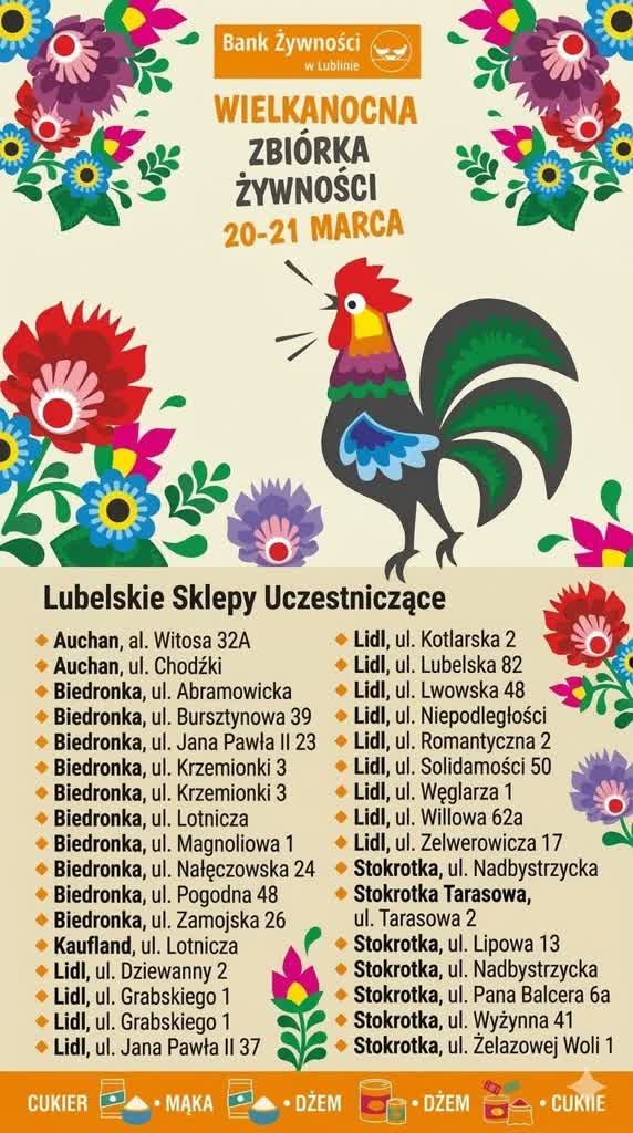 Tysiące sklepów, a celem wsparcie potrzebujących. Drugi dzień Wielkanocnej Zbiórki Żywności