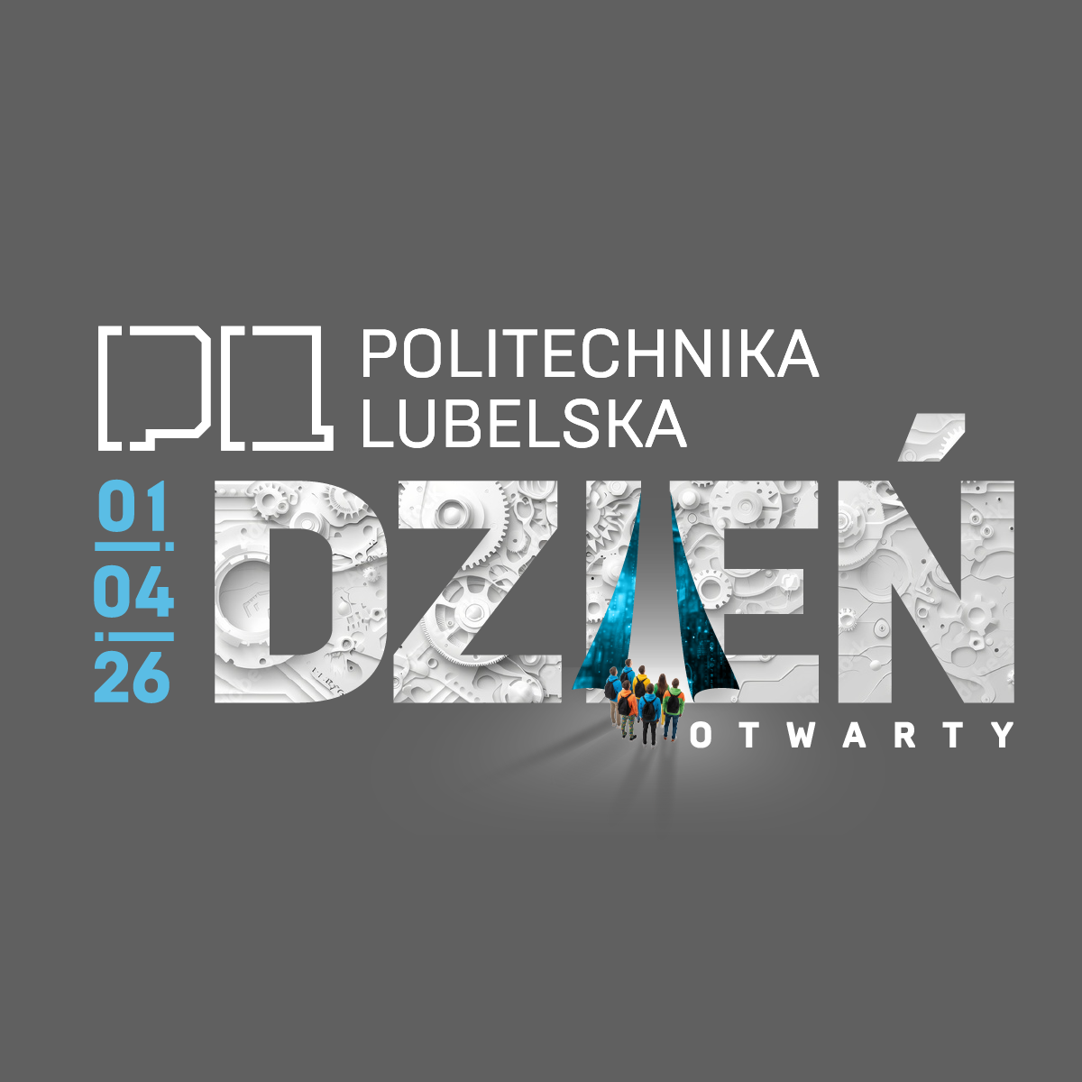 Zwiedzaj laboratoria i poznaj kierunki studiów. Dzień Otwarty Politechniki 2 dzien otwarty 2026.png