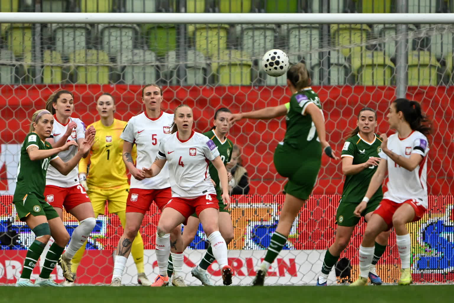 Eliminacje mistrzostw świata: Polskie piłkarki przegrały z Irlandią [ZDJĘCIA]