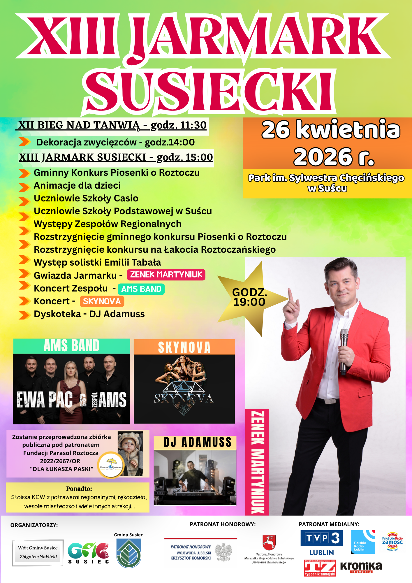 Jarmark zacznie turystyczny sezon na Roztoczu 2 Plakat Jarmark właściwy.png