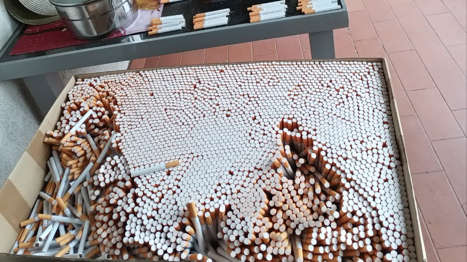 Wpadli przez rutynową kontrolę. Policja odkryła miliony nielegalnych papierosów 3 350-288804_g.jpg