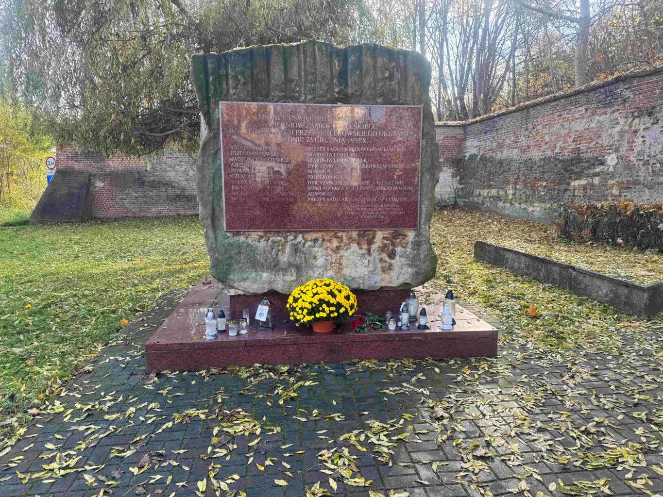 Lublin odnowi miejsce egzekucji Więźniów Zamku Lubelskiego