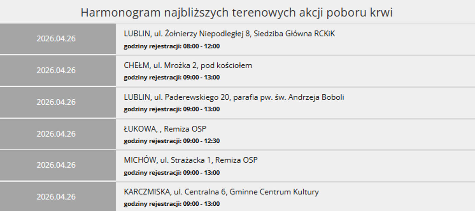 Żołnierze nie szczędzą krwi dla potrzebujących. Kilka w akcji w Lubelskiem 2 Zrzut ekranu 2026-04-25 215308.png
