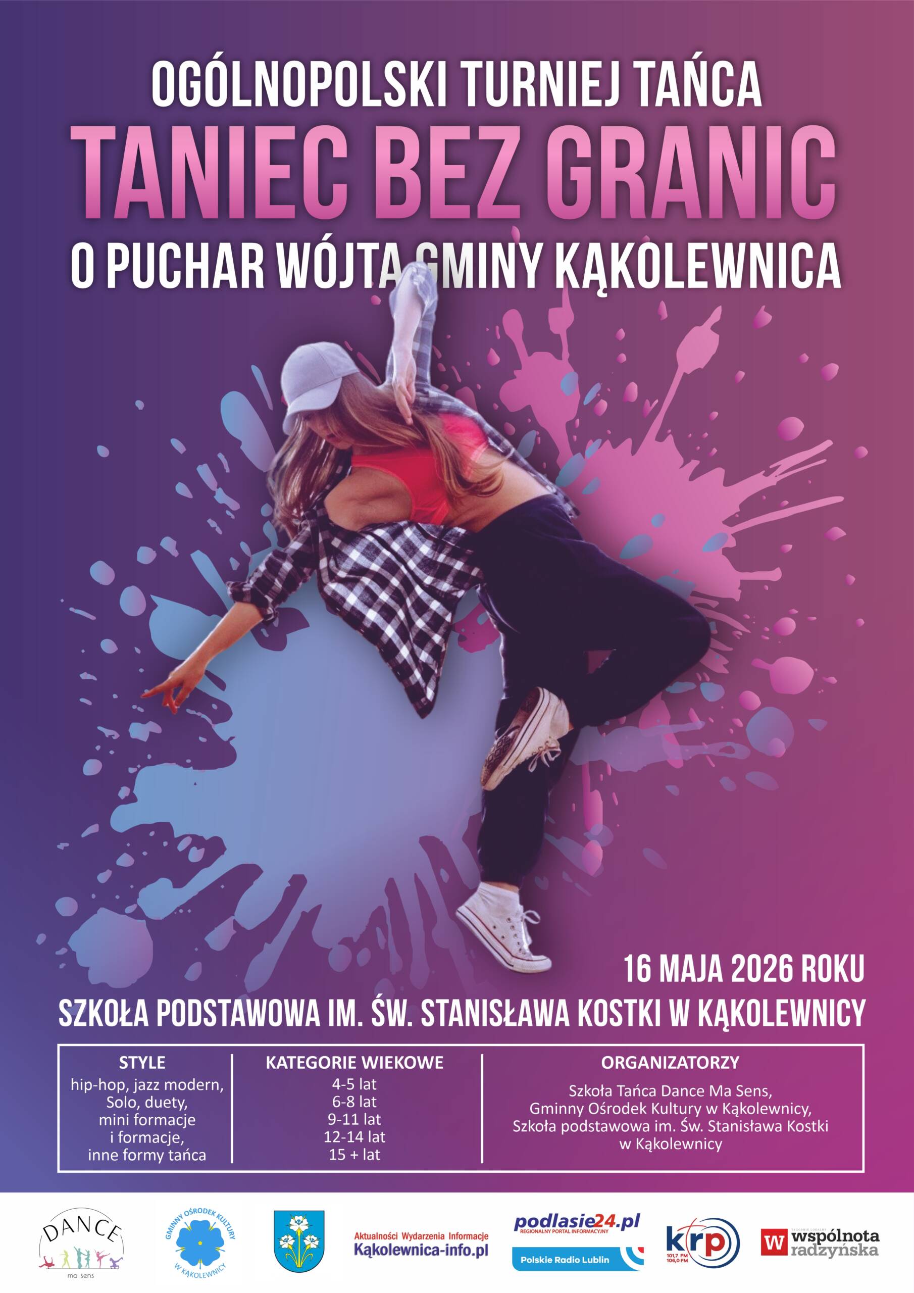 PLAKAT dance ma sens ogolnopolski turniej tanca 1 scaled