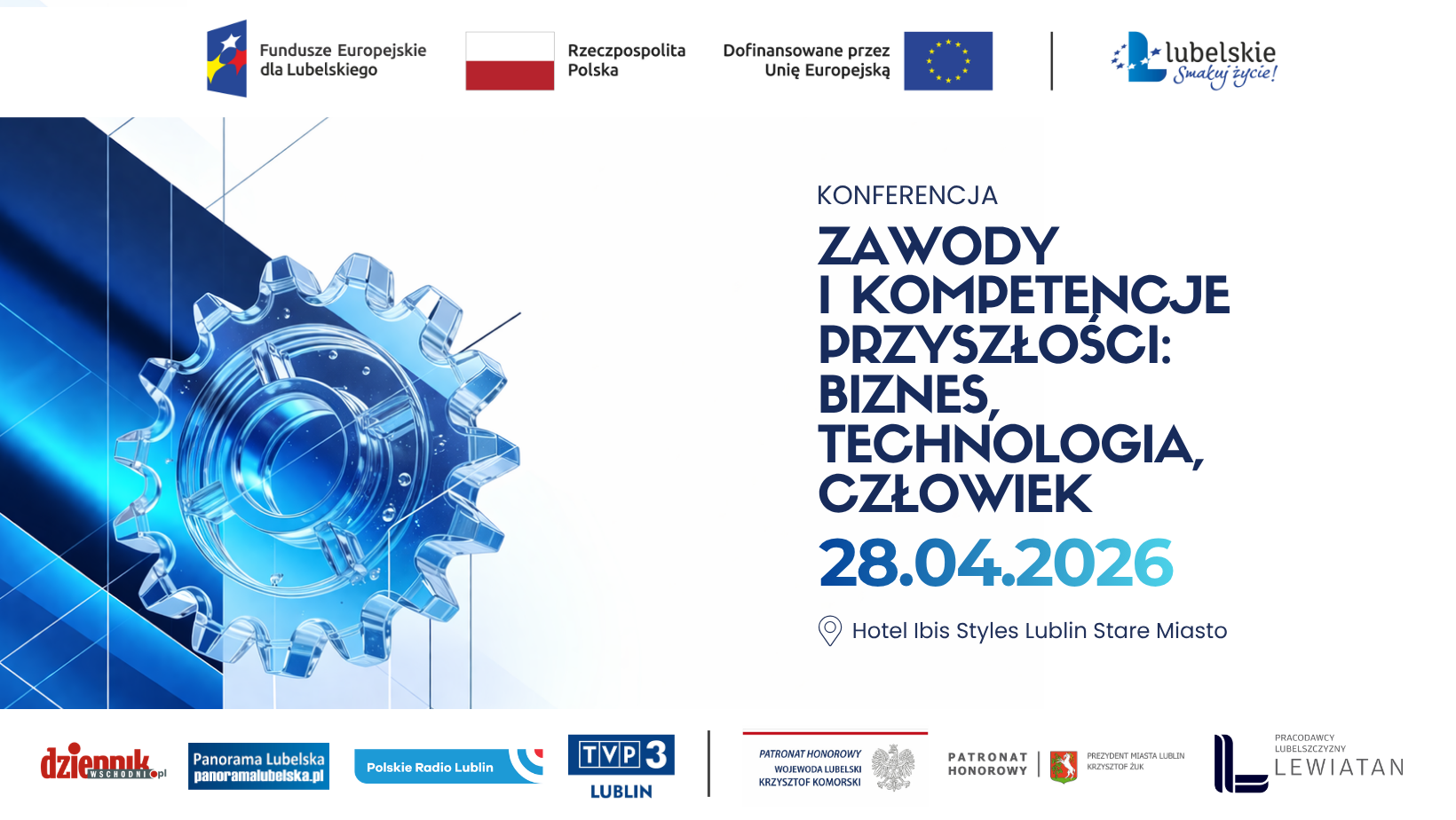 Patronaty Baner konferencja zamykajaca CZiKP
