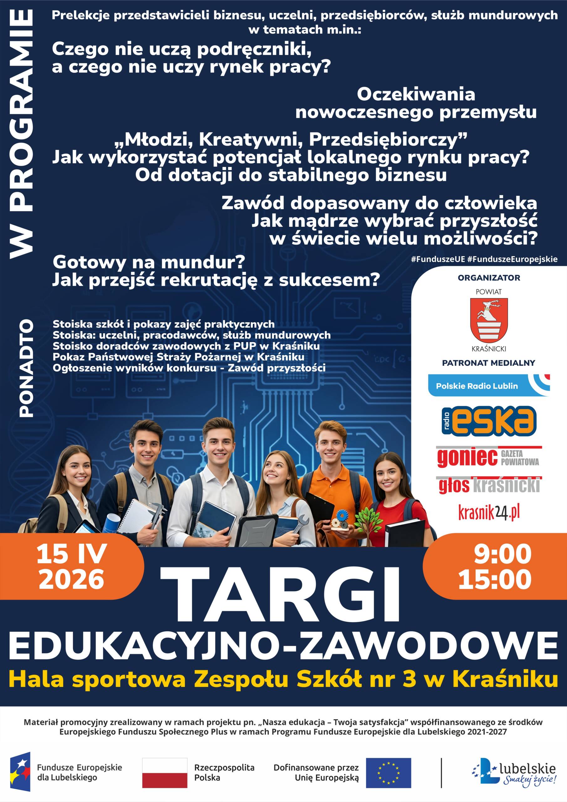 Plakat Targi Edukacyjno Zawodowe scaled