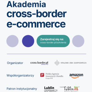 Akademia cross-border e-commerce – Lublin 155 Plakat Lubin partnerzy