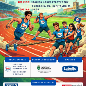 Spartakiada 21.04.2026 Chelm plakat