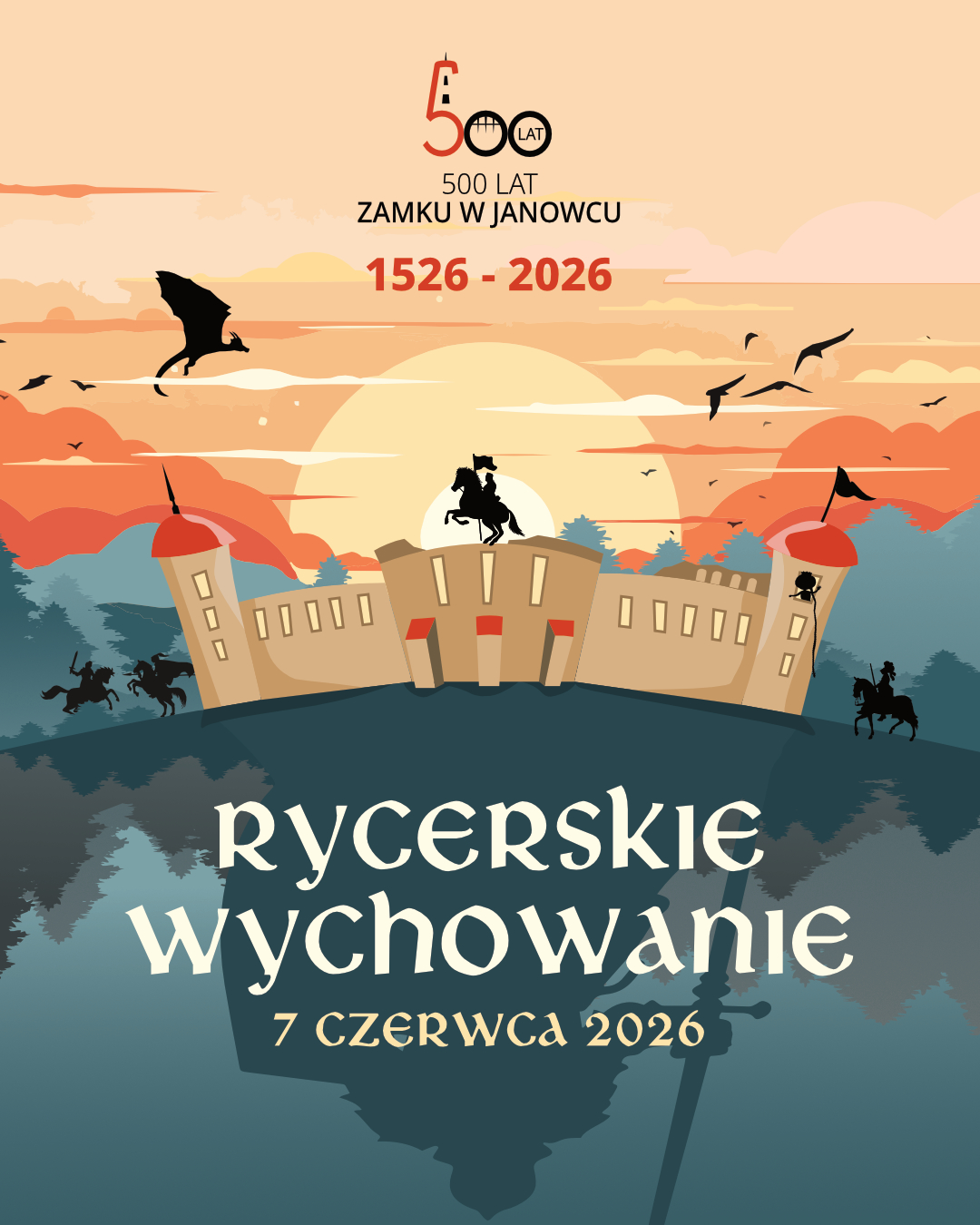 500 lat Zamku w Janowcu – Rycerskie Wychowanie INST post1
