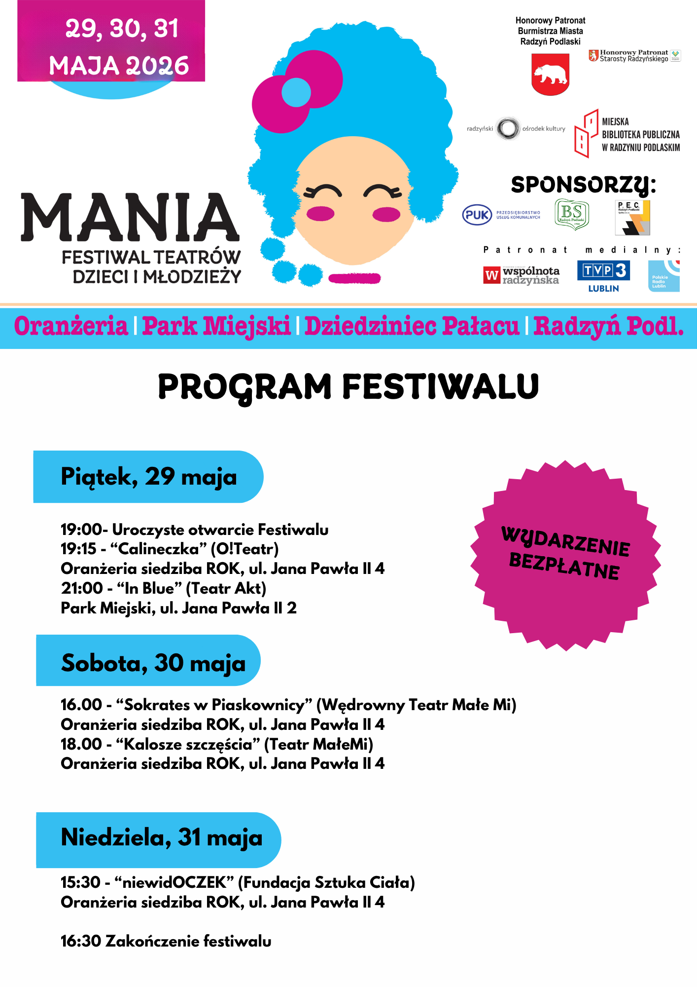 Black and Pink Kids Summer Camp Flyer 4