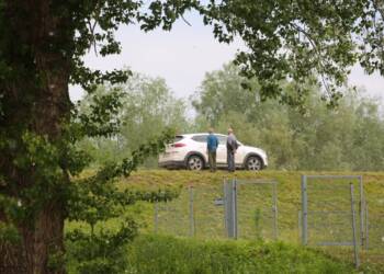 Dęblin będzie odporniejszy na powódź. Podpisano umowę 9 2019-05-25T10:04:32:14 , Fot. Piotr Michalski Briefing ma walach . Wisla .