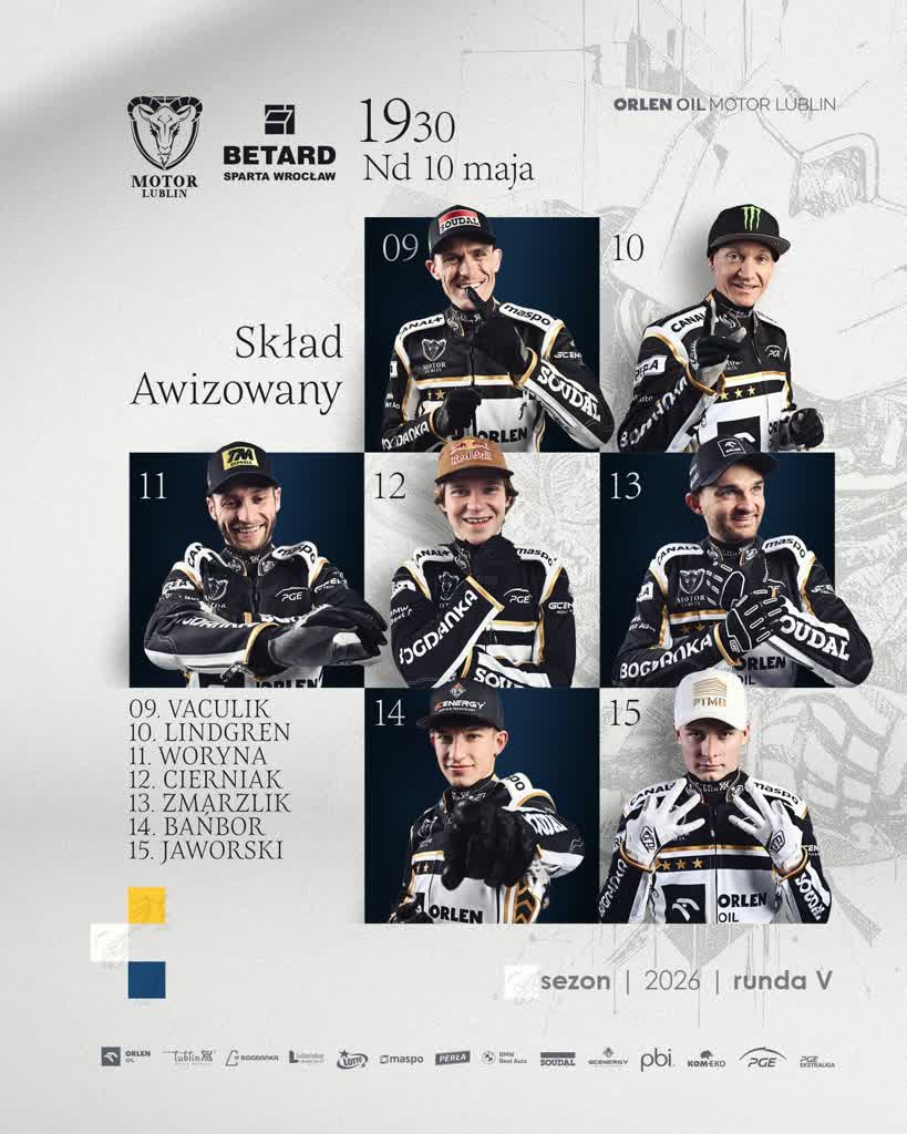 Żużlowe zmagania już w niedzielę. Znamy składy obu drużyn 2 689136215_1482721567199191_3512797086055036881_n.jpg