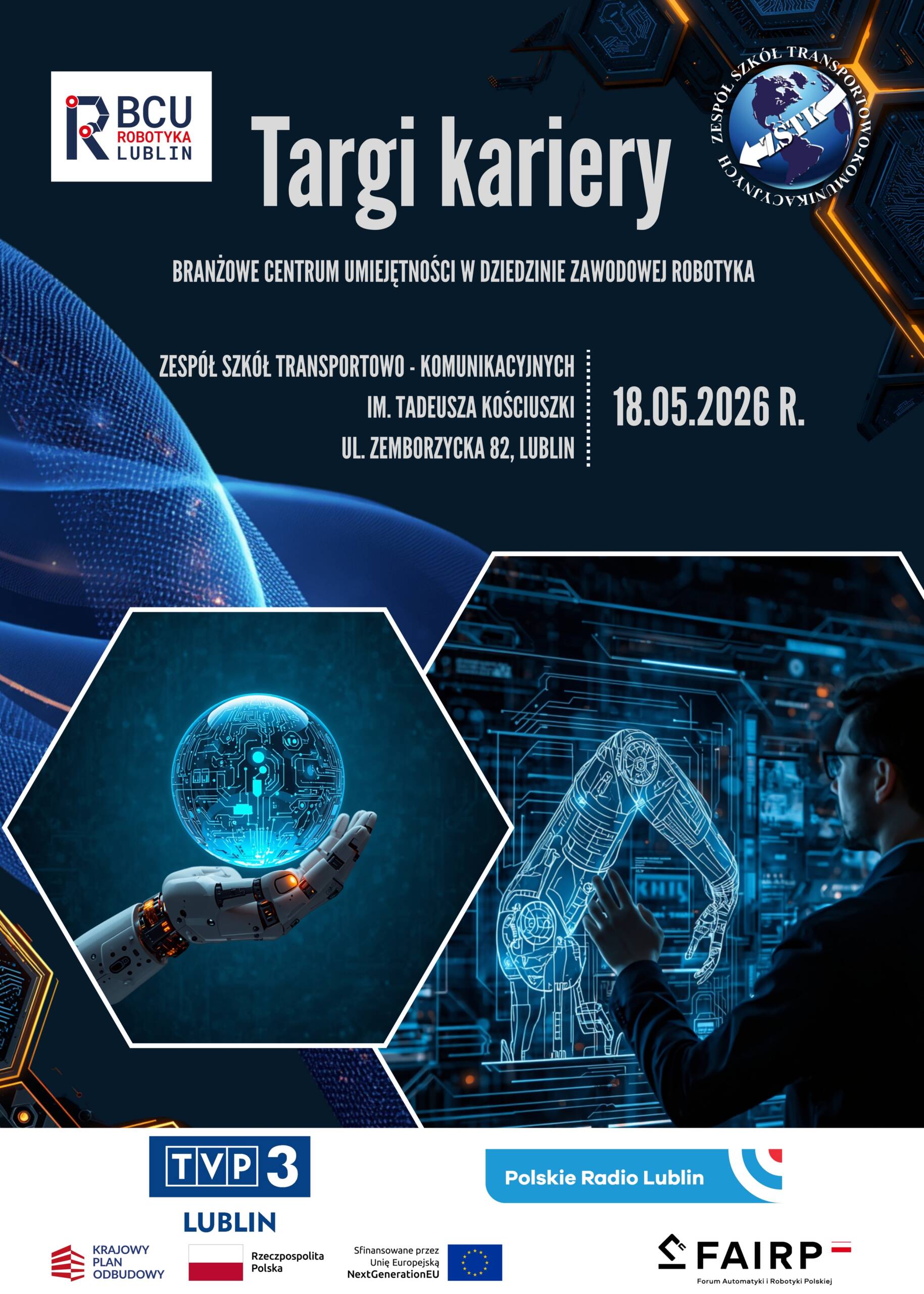 Robotyka i przemysł 4.0. Kompetencje przyszłości na Targach Kariery 2 Targi Kariery_BCU Robotyka.jpg