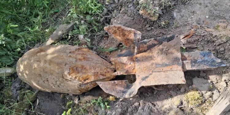 Wykopali bombę z czasów II wojny światowej. Niebezpieczne odkrycie podczas prac ziemnych 1 EAttachments95403390124188b5f8cedfe5c4526b9ace4c80e xl
