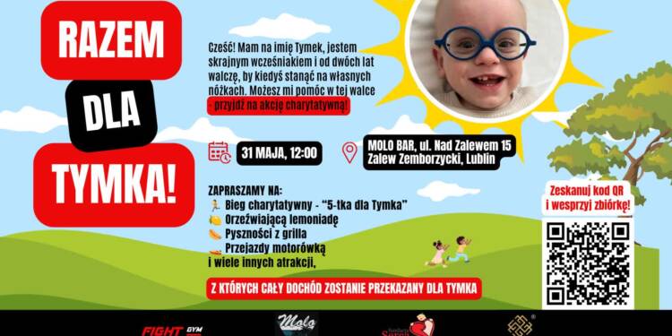 Pomoc dla małego Tymka. Dziś bieg charytatywny w Lublinie 1 EAttachments95499634880d702784d3106e531e2f5a5240137 xl