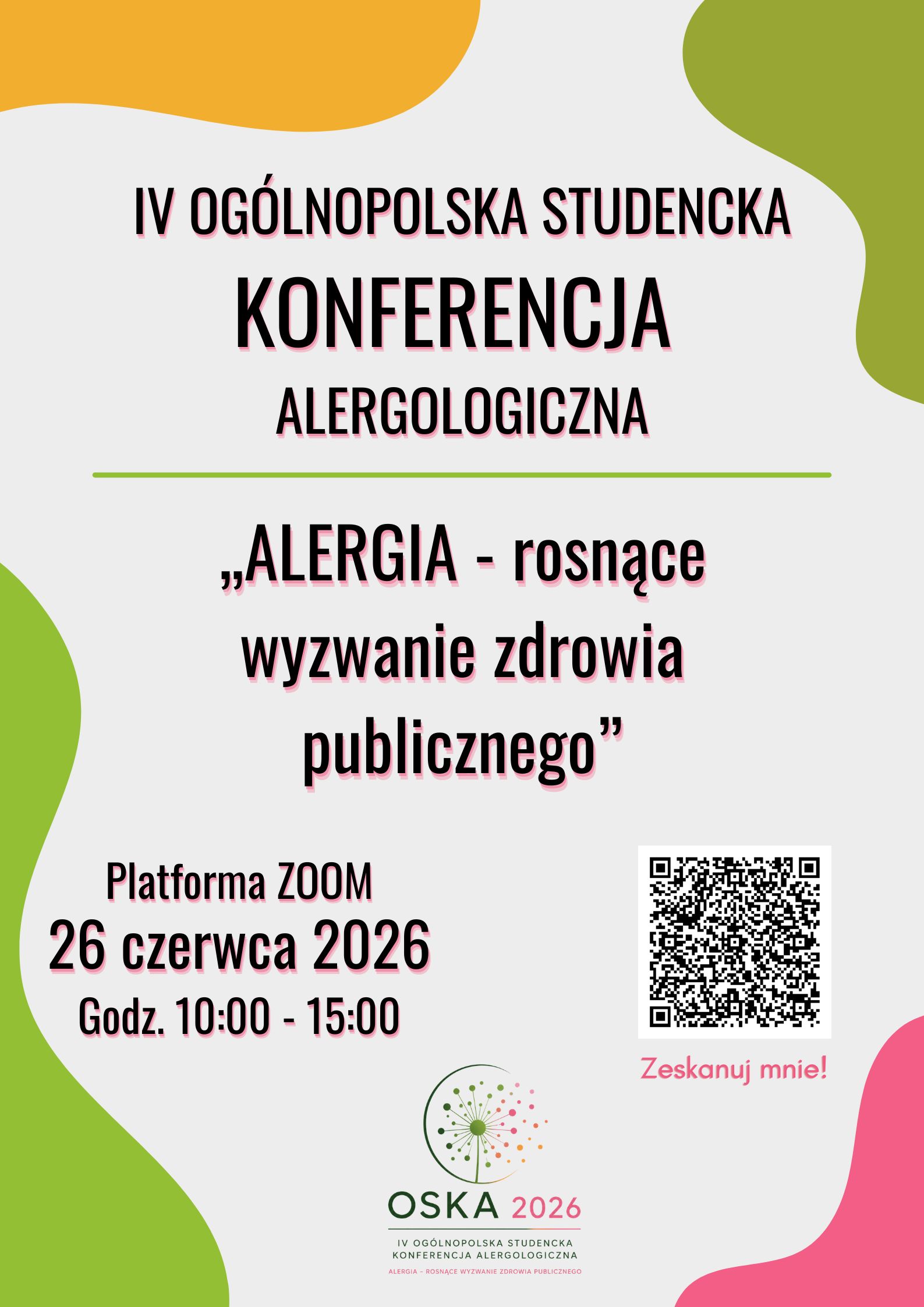 Konferencja OSKA 2026 plakat
