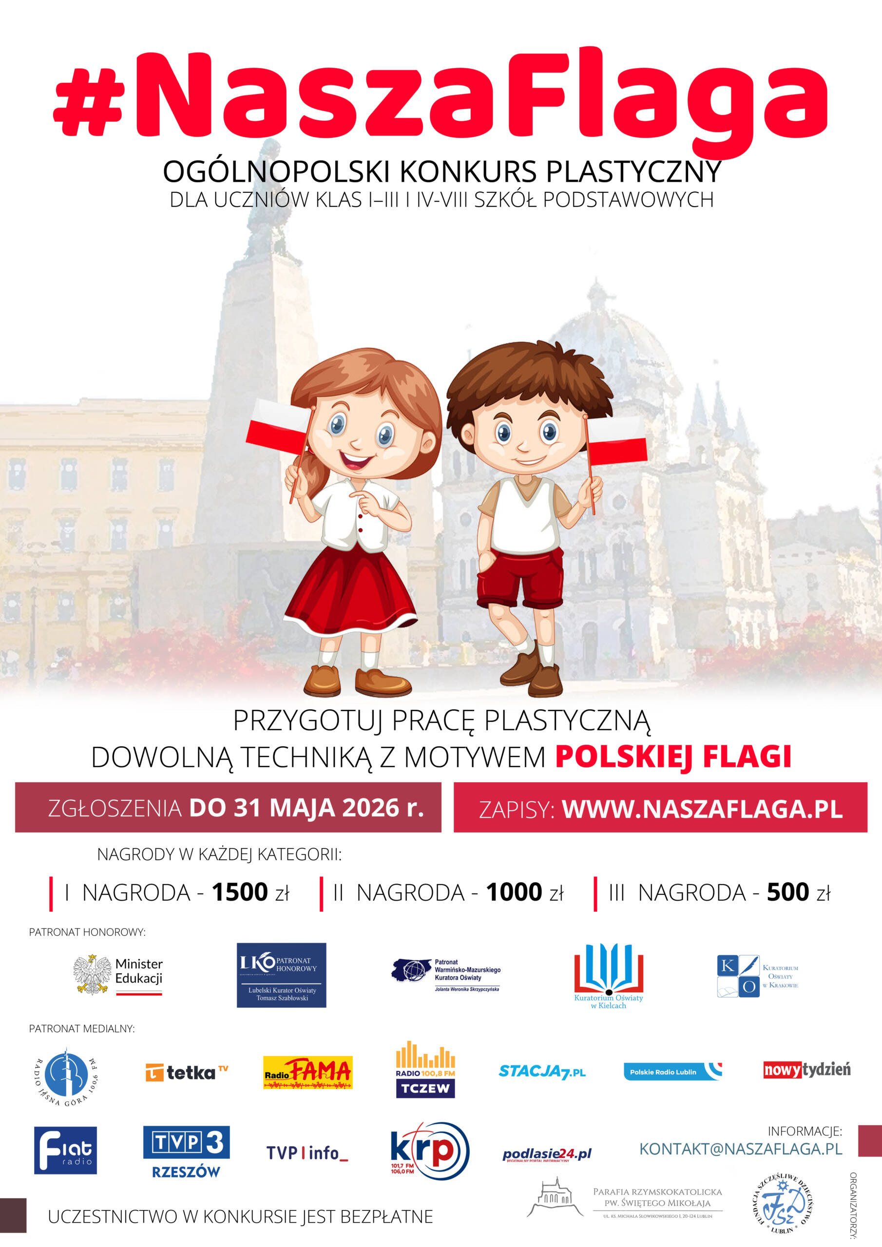 Plakat NaszaFlaga 2026 z logotypami 11 5 26 scaled