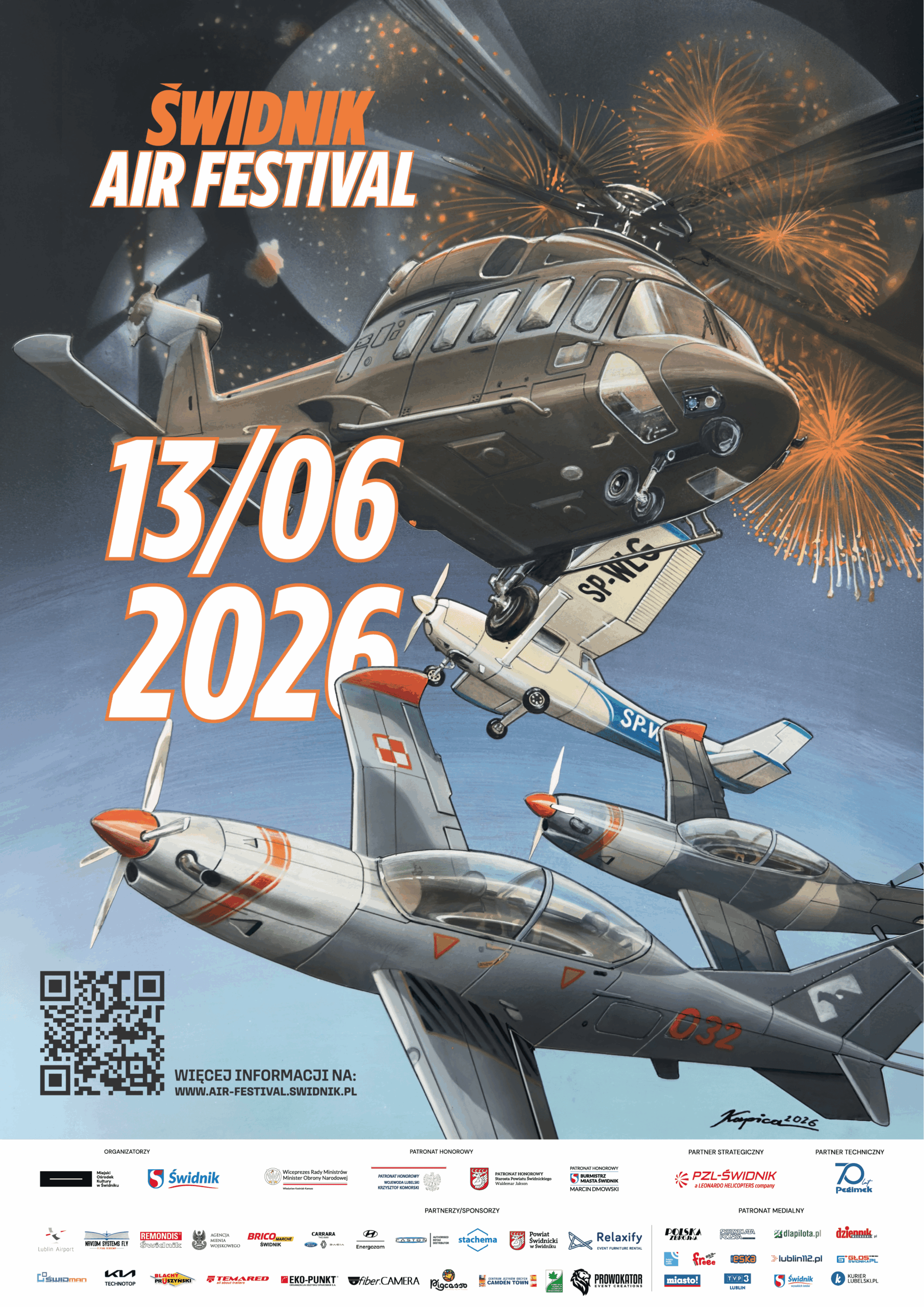 plakat V Swidnik Air Festival p. Kapica scaled