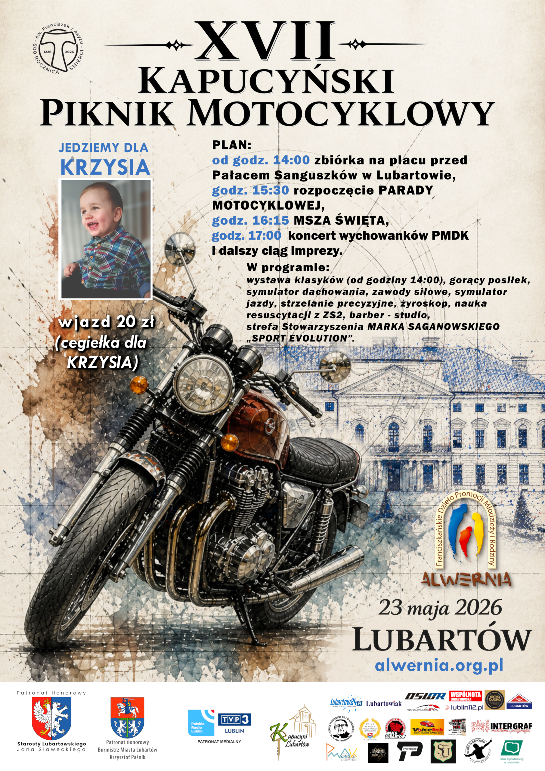 Kapucyński Piknik Motocyklowy 7 plakat XVII Kapucynski Piknik Motocyklowy scaled