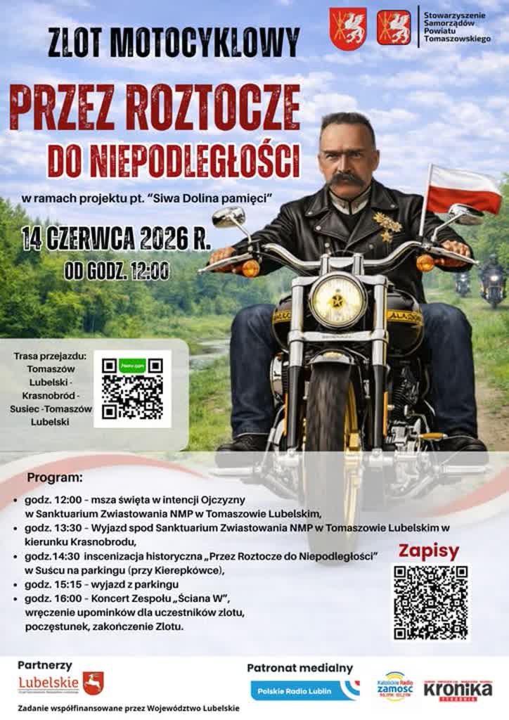 „Przez Roztocze do Niepodległości”. Niezwykły zlot motocyklowy 2 718936055_1005257845488734_4238706859451520559_n (1).jpg