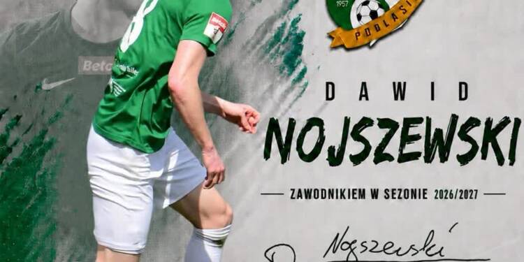 Podlasie Biała Podlaska zatrzymuje obrońcę. Dawid Nojszewski z nowym kontraktem 1 EAttachments9584643d5d347452b7e4a8b35efb46dc0148568 xl